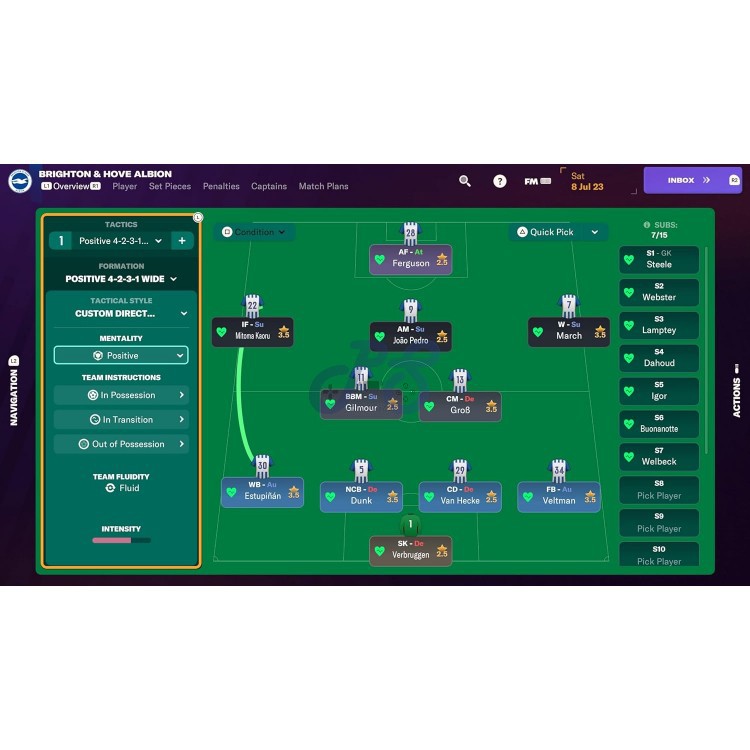 football manager 2024 console ps5