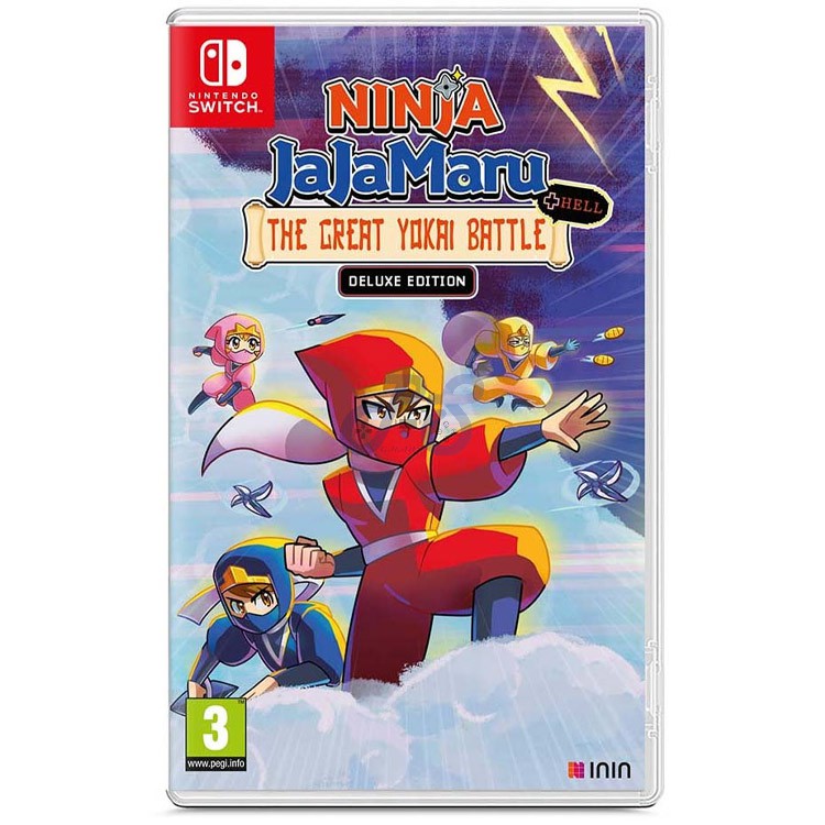ninja jajamaru the great yokai battle hell deluxe edition nintendo switch
