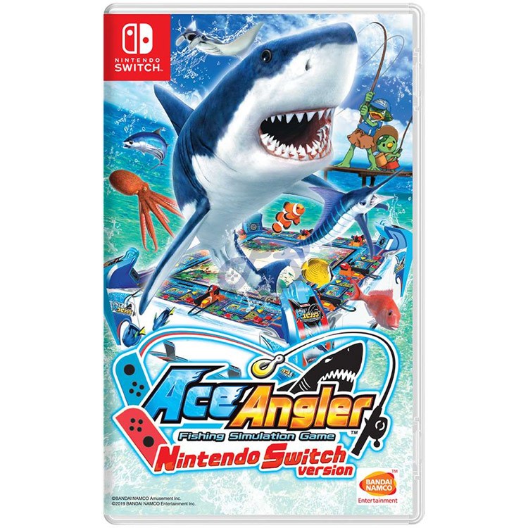 ace angler fishing simulation game nintendo switch edition