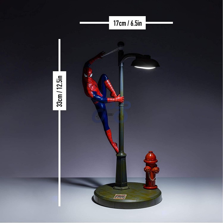 paladone spider man lamp