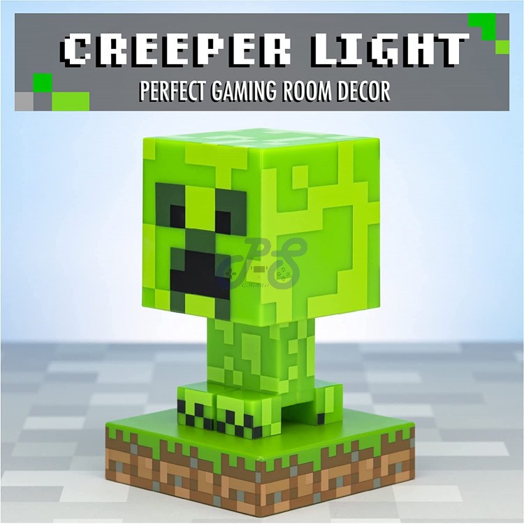 paladone icon light v2 minecraft creeper