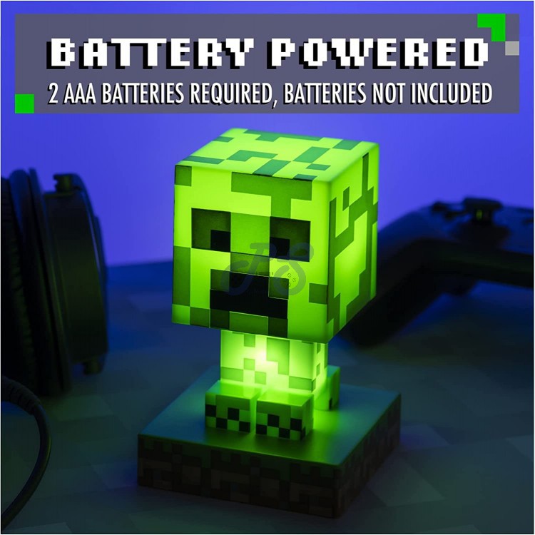 paladone icon light v2 minecraft creeper