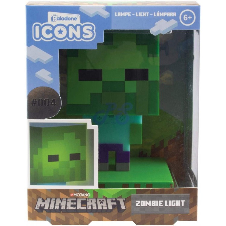 paladone icon light v2 minecraft zombie