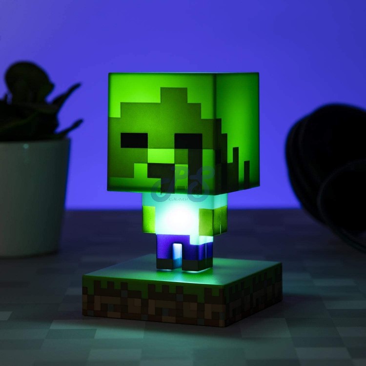 paladone icon light v2 minecraft zombie