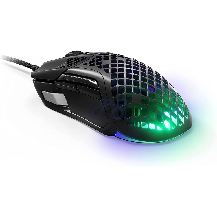 steelseries aerox 5 wired gaming mouse black