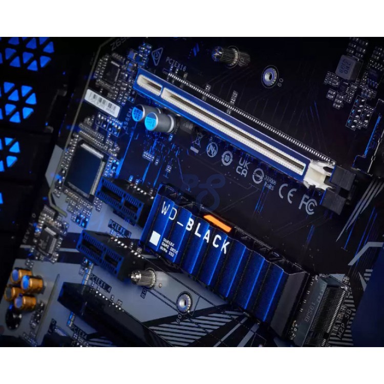 wdblack sn850x nvme ssd with heatsink 1tb