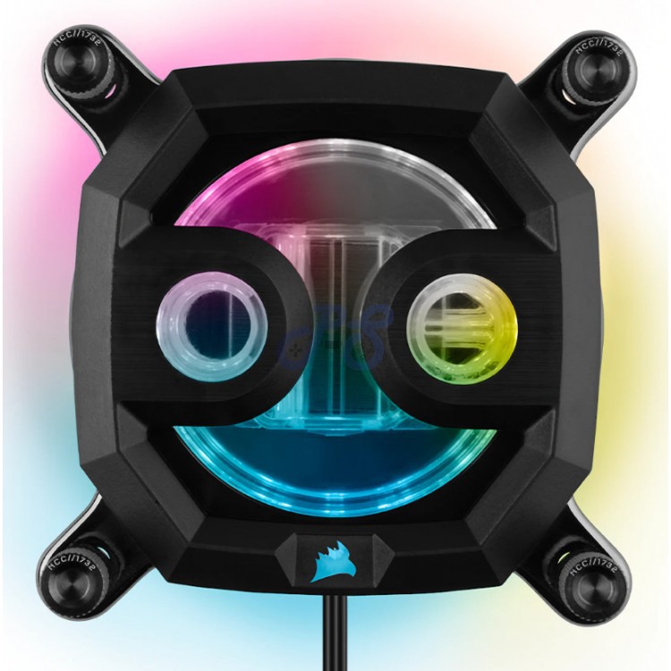 corsair hydro x series icue xh303i rgb pro custom cooling kit black