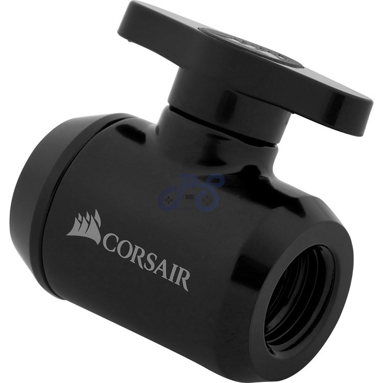 corsair hydro x series xf ball valve black