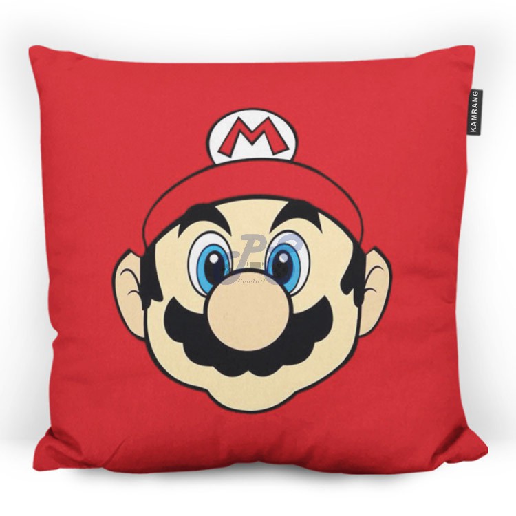pillow mario red