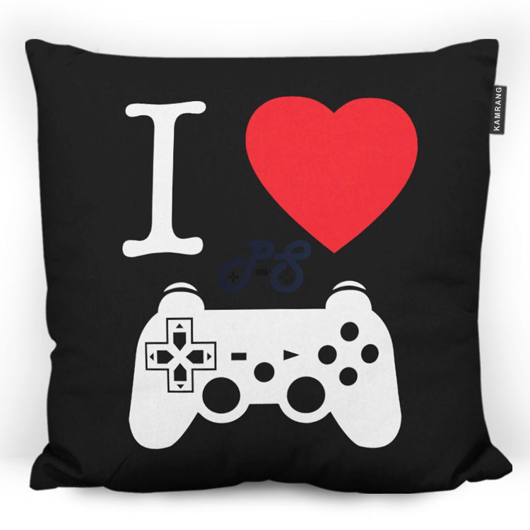 pillow I Love Games