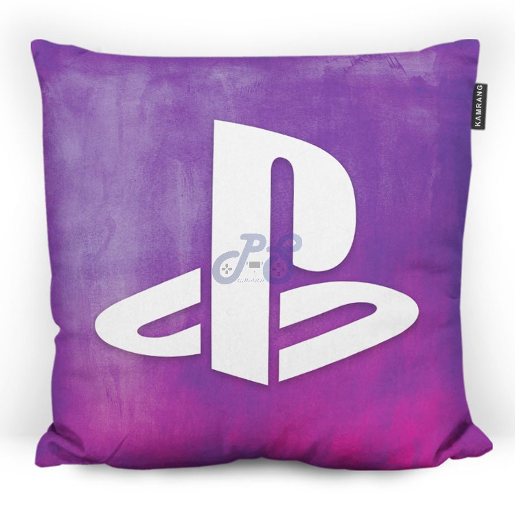 Pillow Playstation Logo Purple