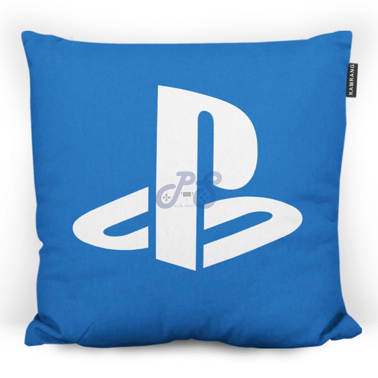 pillow playstation Logo Blue