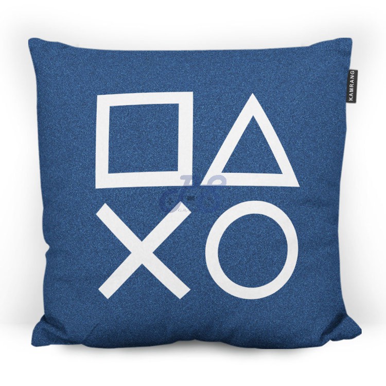 pillow ps buttons Navy