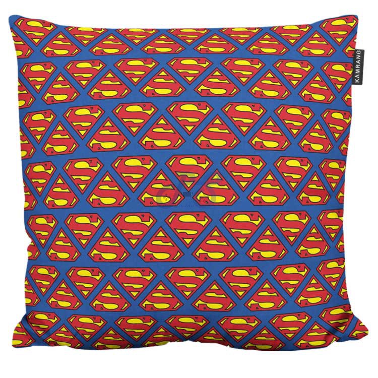 pillow superman logo code 3