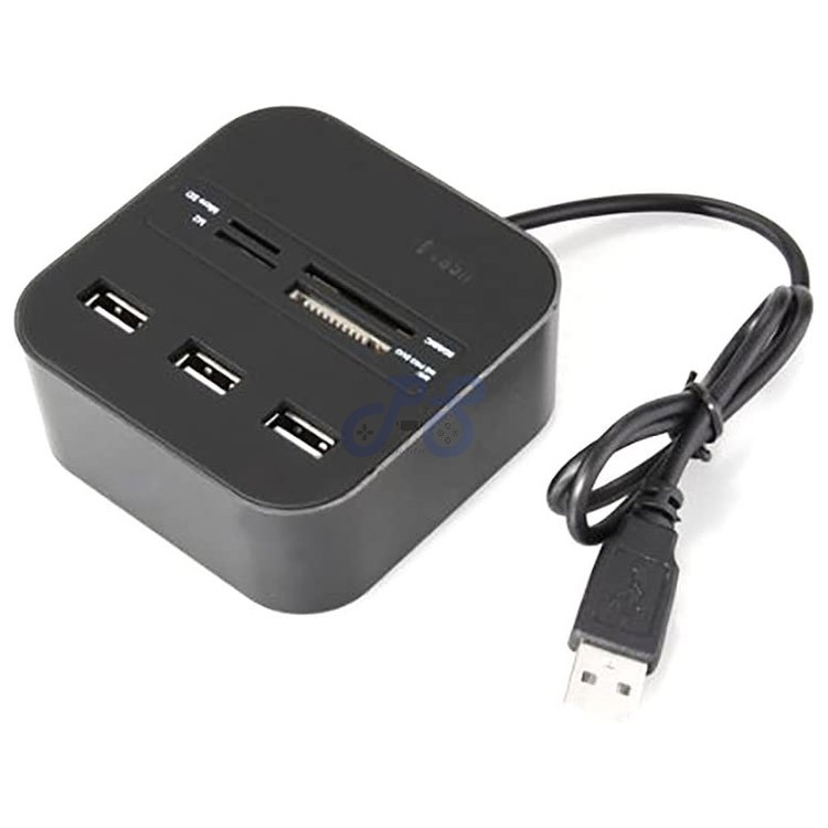 combo usb 2 0 hub card reader