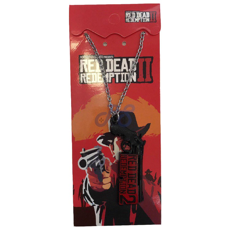 red dead redemption 2 revolver pendant
