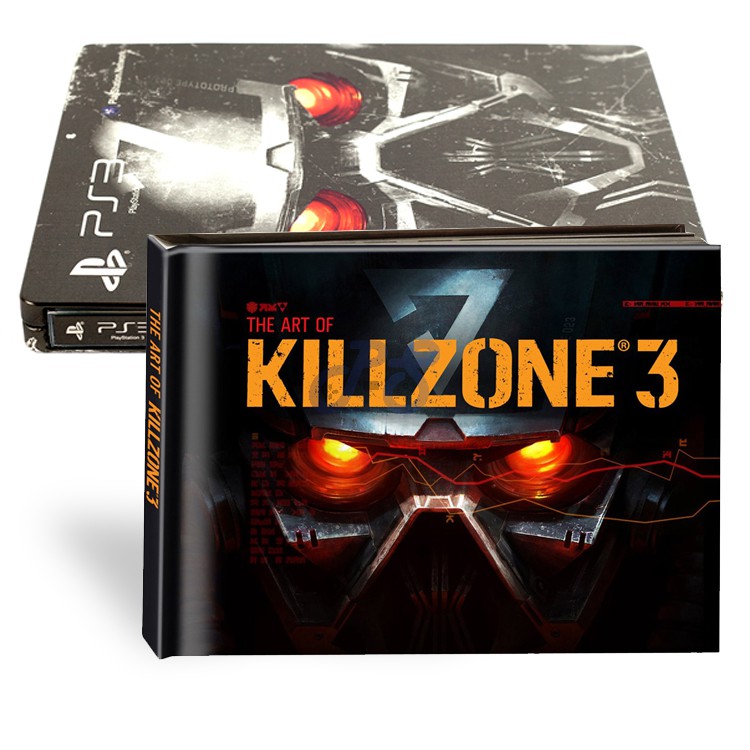 killzone 3 artbook and steelbook