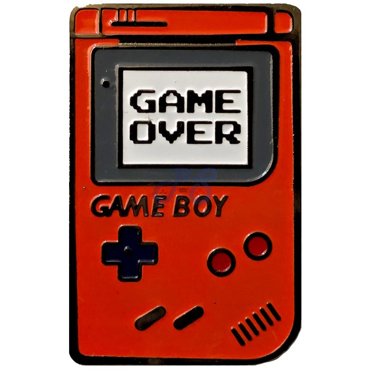 Game Boy Pin Red