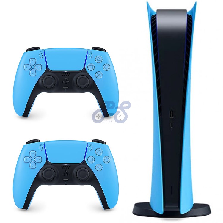 playstation 5 digital edition 2 dualsenses starlight blue