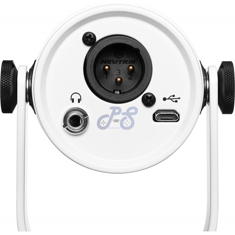 shure mv7 microphone white noir