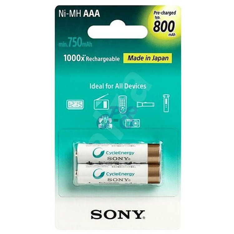 sony cyberenergy aaa battery x2
